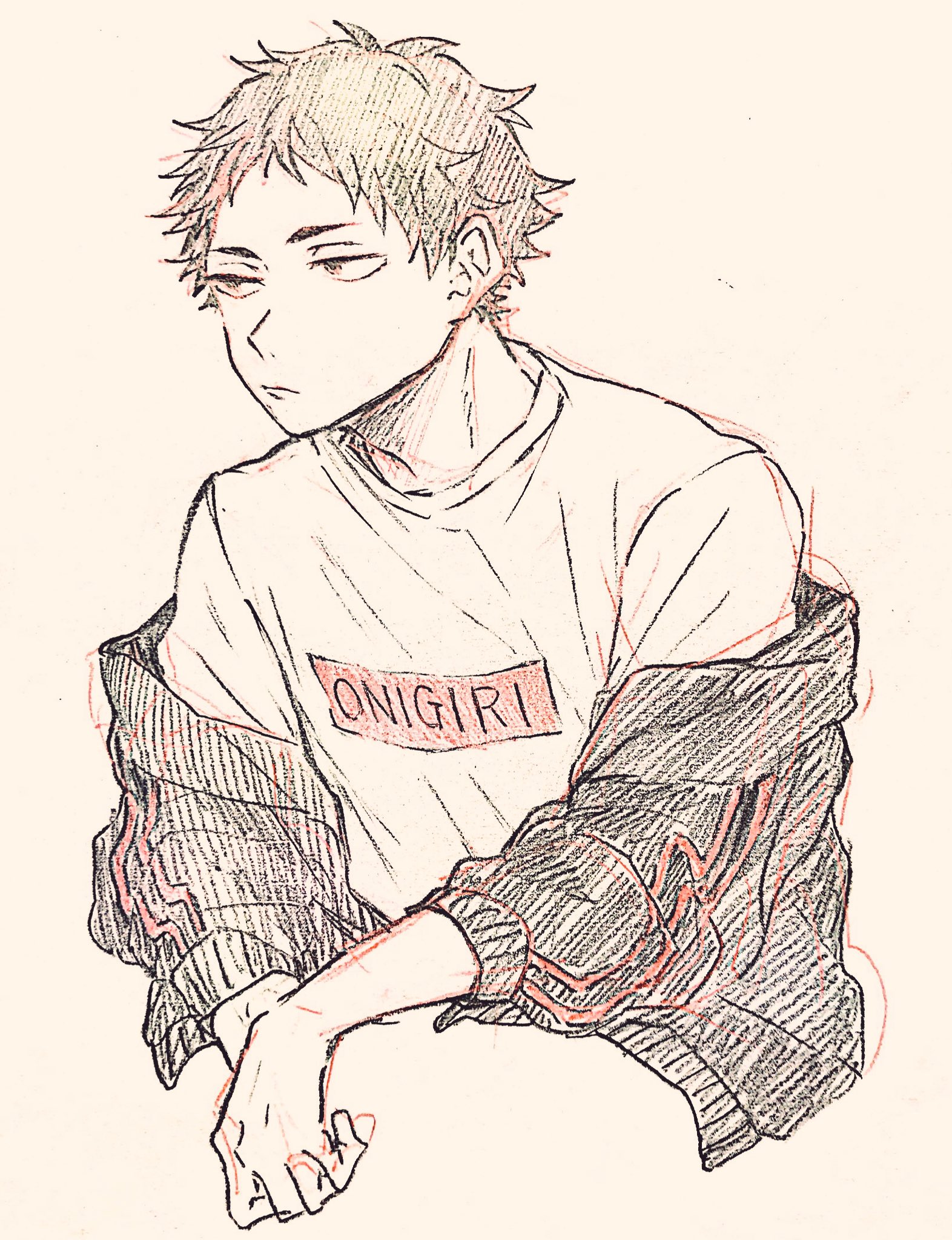 愁 A Twitter おにぎりtシャツ着こなせる系男子 赤葦京治 T Co 93d34af6hb Twitter