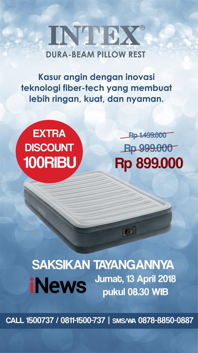 Mnc Shop On Twitter Dapatkan Intex Dura Beam Pillow Rest Dengan