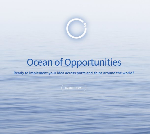 Ready to implement your idea across ports and ships around the world? 

Come by the Ocean of Opportunities Challenge Roadshow at BLOCK71 on 17 April (Tues), 1130 – 1330 where we will share more details with you!

Sign up here enterprise.nus.edu.sg/event/detail/1…
