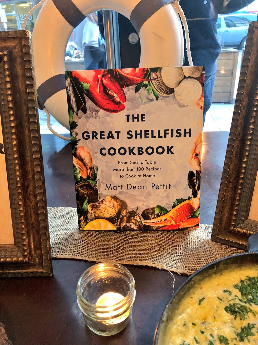 bitememore's tweet image. Congrats @MattDeanPettit on #TheGreatShellfishCookbook! The launch was delicious and now we’re in a seafood coma.