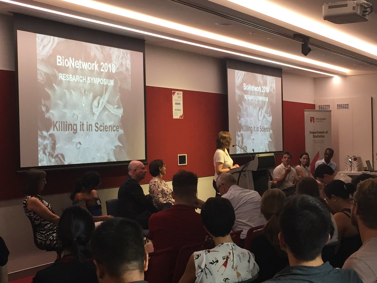 BlairMNDgroup's tweet photo. Our Dr Sarah Furlong, and all the great speakers at the Killing it in Science- #BioNetwork2018, have shared even more excellent career advice during our expert panel session https://t.co/2CHVCBxtNe