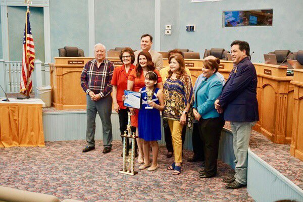 NjohnsonPierce's tweet photo. Board Recognition for Mia Cuevas, District Champion and 4th Place in the Citywide Spelling Bee...GREAT job Mia! #GoMiaGo #APierceStrong #WeMakeItHappen https://t.co/2Pb7DS0k90
