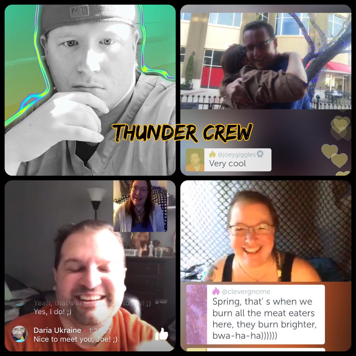 Tala_NoExcuses's tweet photo. Robert (@Z5EBRA) is live NOW for Thunder Prime. At 8pm PDT @JsScope will be live w/ Passed Out. @JoeyGiggles 9:30pm. Finally at 10:30pm/22:30 @Tala_NoExcuses w/ #TalaVision ! 🚫📺🚫 (Пятница 08:30 Москва) https://t.co/ruy8XsD0mb