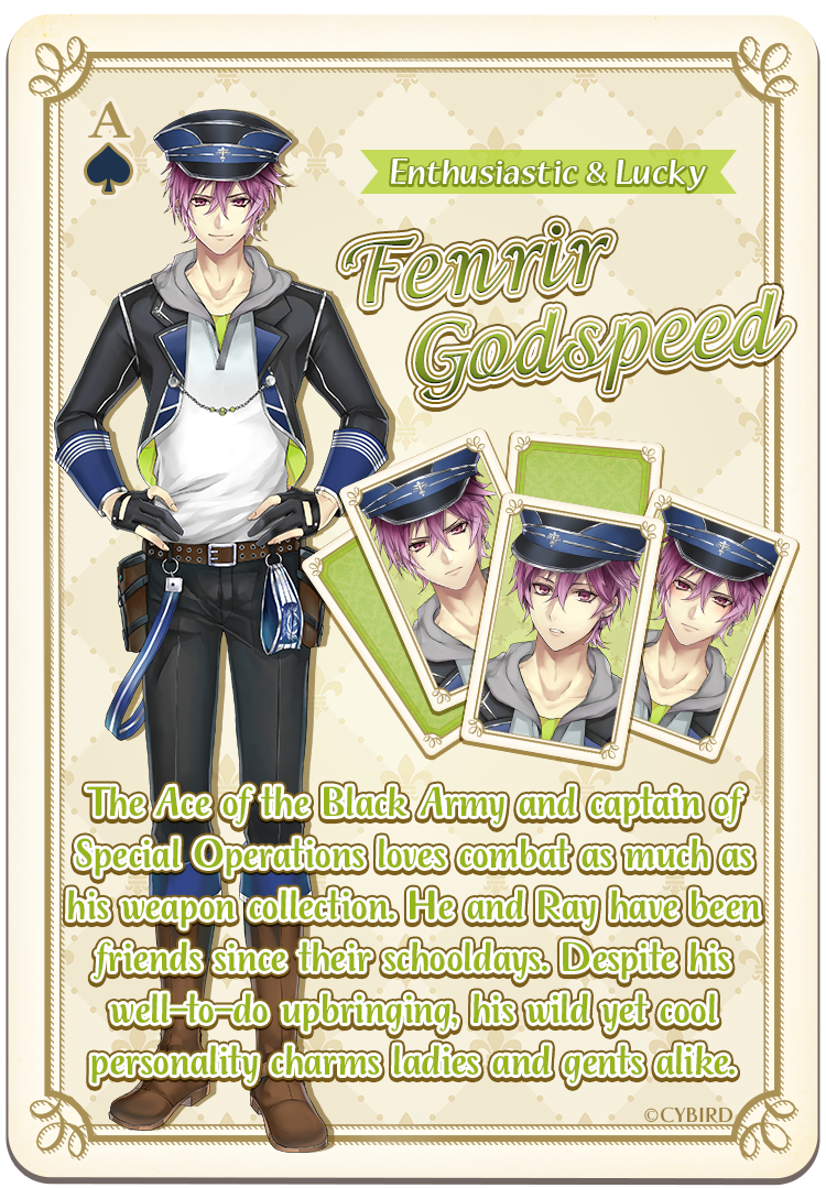 Ikémen Series by CYBIRD on Twitter: &quot;And the winner of our IkeRev pick a card poll is... Fenrir Godspeed! He definitely is a lucky guy to be chosen first and is eager