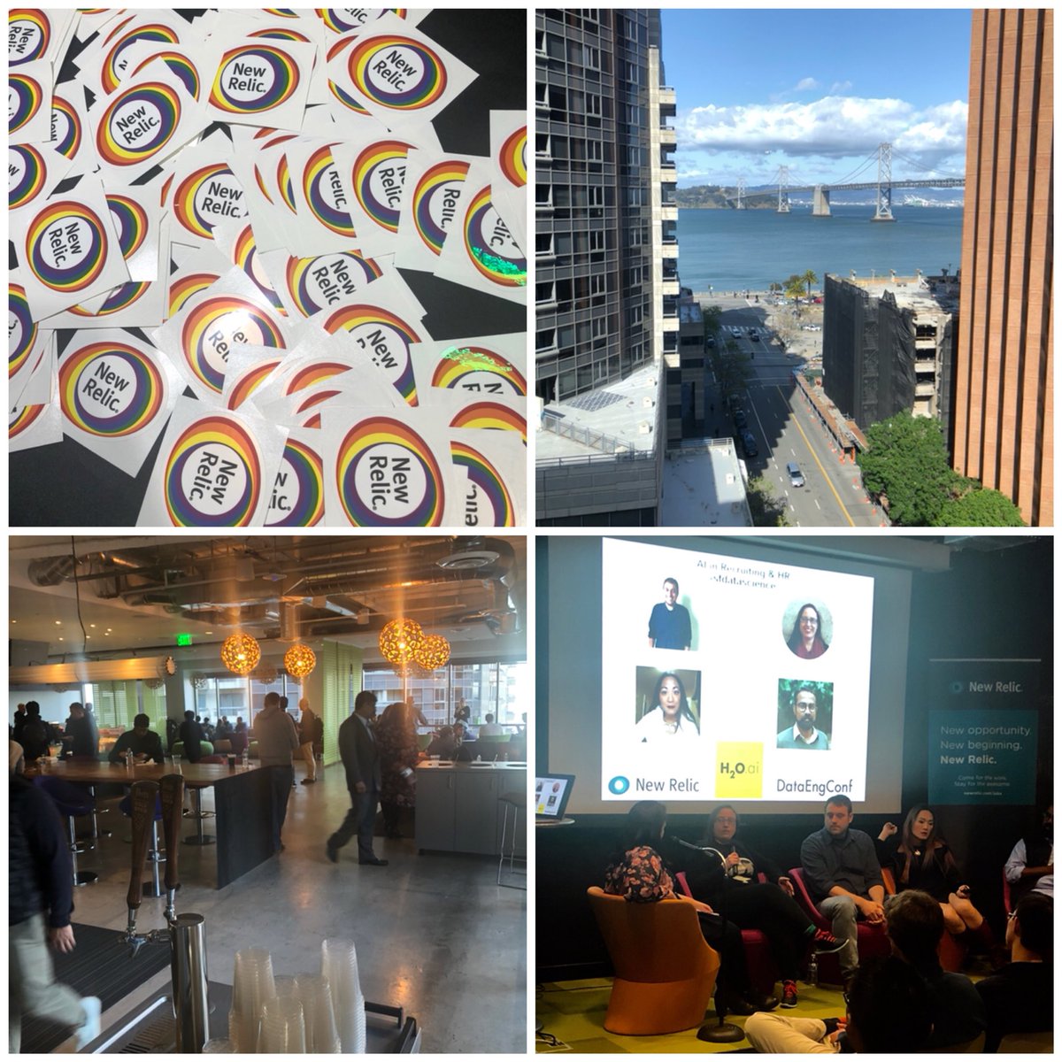 h2oai's tweet image. Thank you to our speakers and #sfdatascience community for coming tonight. Special thanks to @newrelic for hosting at your amazing office. #sfviews