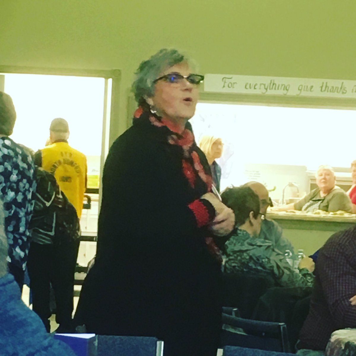 <a href="/CMH_Foundation/">CMH_Foundation</a> fundraiser ham and scallop potato dinner for <a href="/_CMHospital/">CMH</a> great turnout for a great cause! #WeCareCMH thanks Kate!