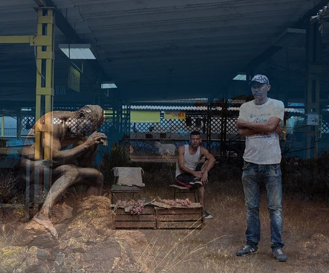 echosight's tweet image. This is @schwabelstudio and @allisondinner taking over for the week. We are juxtaposing our individual styles to explore facets of the human condition. It’s been fun for us to combine our different styles to create a new narrative. ift.tt/2HizZJR