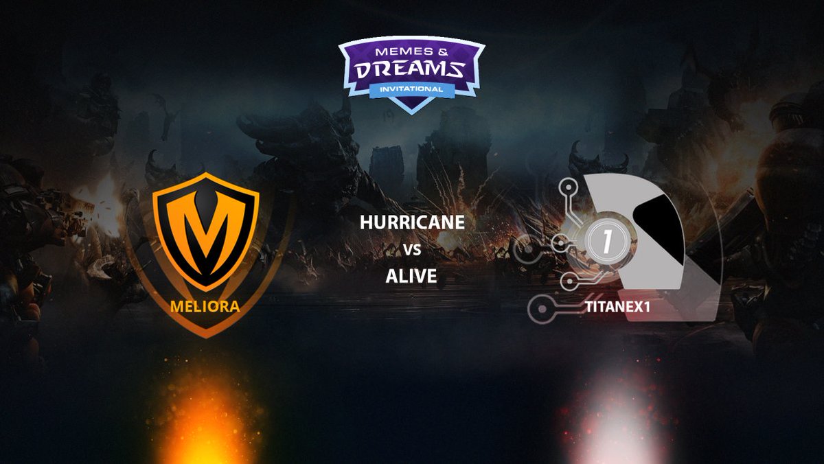 MelioraGG's tweet photo. The @N3rdStGamers Memes and Dreams Invitational gets under way with @sC2Hurricane making his Meliora debut vs @HanLeeSeoK (aLive) 🔥

🔴 LIVE: https://t.co/PD3OPXIfoi - courtesy of @onfireScarlett 

#Meliora #AlwaysBetter #StarCraft https://t.co/HxX6yTOf9q
