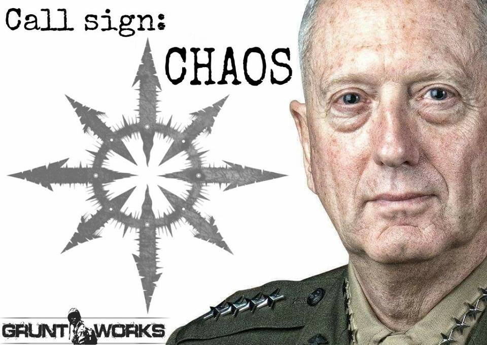 @tracybeanz You don't know do you? The Warrior Monk has many names, Chaos is our favorite. #SemperFi #USMC #UncleSamsMisguidedChildren #5thMarines @Sissy_USMC @feingold32 @AngryVoter2016