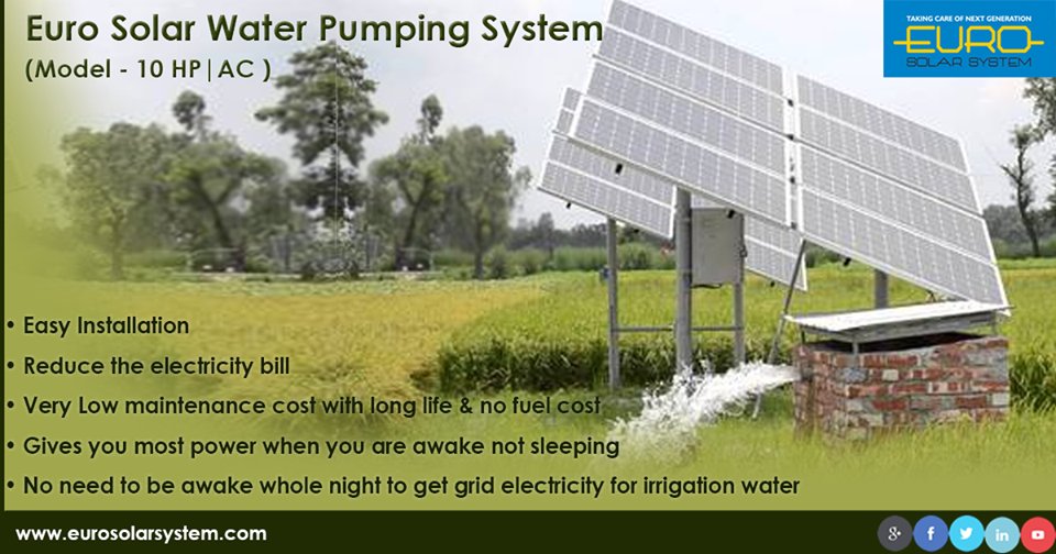 eurosolar_india's tweet image. Euro solar water pumping system - Easy Installation, Reduce the electricity bill, very low maintenance, Gives you most power when you are awake not sleeping, etc. Visit at eurosolarsystem.com
#solarwaterpumpingsystem #solarpanel #solar #savemoney #electricity #solarenergy