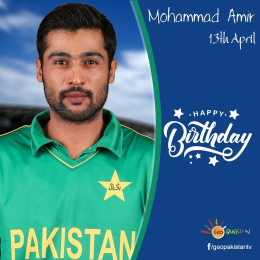 Happy Birthday Mohammad Amir!     