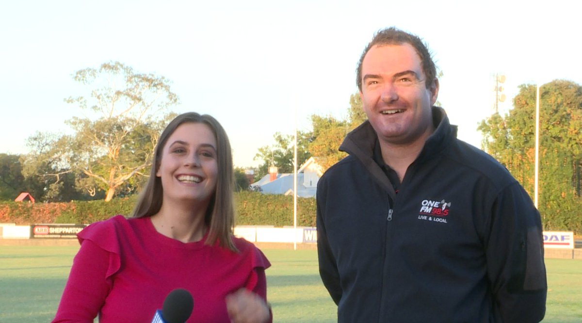 As a special Fri-yay we chatted with <a href="/power_kyle/">Kyle Power</a> about upcoming <a href="/GVLeague/">Goulburn Valley League</a> this weekend!

Join me at 6pm as Kyle road-tests his new sign-off wink!

<a href="/9NewsBorderNE/">9News Border North East</a>