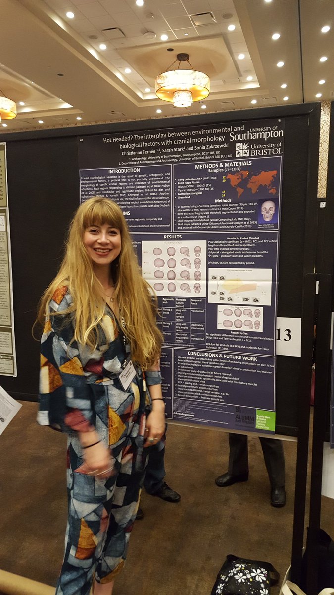 #crania variation &amp; ecomorphology with @ChristianneF_ @Sarah_Y_Stark #AAPA2018 @PhysAnth