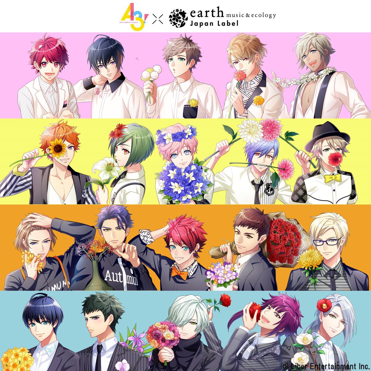 Earth Japanlabel Na Twitteru A3 コラボ第2弾 バッグチャームは全12種 劇団員名のイメージカラーを落とし込んだタッセルが 同室ペアごとにセットになっています 受注締切は4 18 水 お見逃しなく ご注文はこちら T Co Mo3xdwkwf6