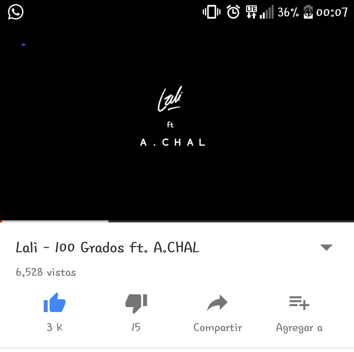 clau_benglian's tweet photo. 7 minutos y casi 7000 visitas vamos loco!!! @laliespos #100Grados 🔥💣 
LALI ESPÓSITO 💪 https://t.co/baOTerNdA0