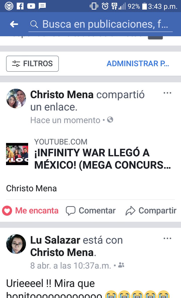 christopherurie's tweet photo. @AndresNavyz Hola Andrés, mi nombre es Christopher Mena y soy de León, Guanajuato, México. Me gustaría ganar al pop de #Spiderman #NavyAlInfinito. En verdad soy fan de tus videos y siempre participo en tus concursos, espero esta vez poder ganar. Saludos ✌🙌. https://t.co/4uGt9mXTCY