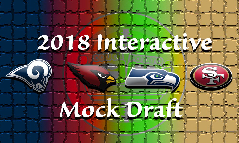 cpgmNFLDraft's tweet photo. 2018 CPGM Interactive Mock Draft Grades – NFC West #CPGM @jagsontherise @Rza911 @EricJag @Ebonicallyurz #NFLDraft #NFLDraft2018 #MockDraft #Grades #InteractiveMock https://t.co/6pZWt7l4NK https://t.co/2cu2ex9ife
