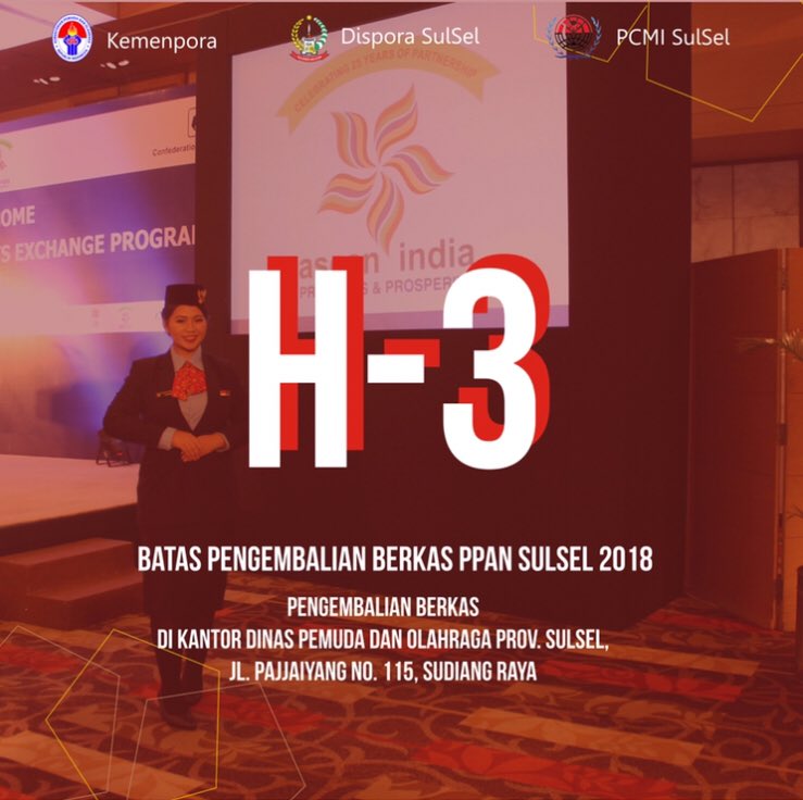 3 days left.
Are you the next delegation for AIYEP or SSEAYP? 
Make sure the file you submit is on the right adress!