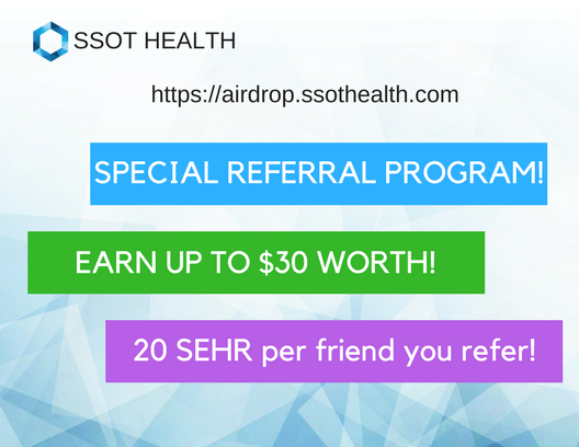 SSOT HEALTH EXCLUSIVE REFERRAL PROGRAM📣 5/5 🌟🌟🌟🌟🌟  stars.  Worth of $30 💰💰💰. GO ON BEFORE ITs OVER⏰
JOIN NOW!!! airdrop.ssothealth.com