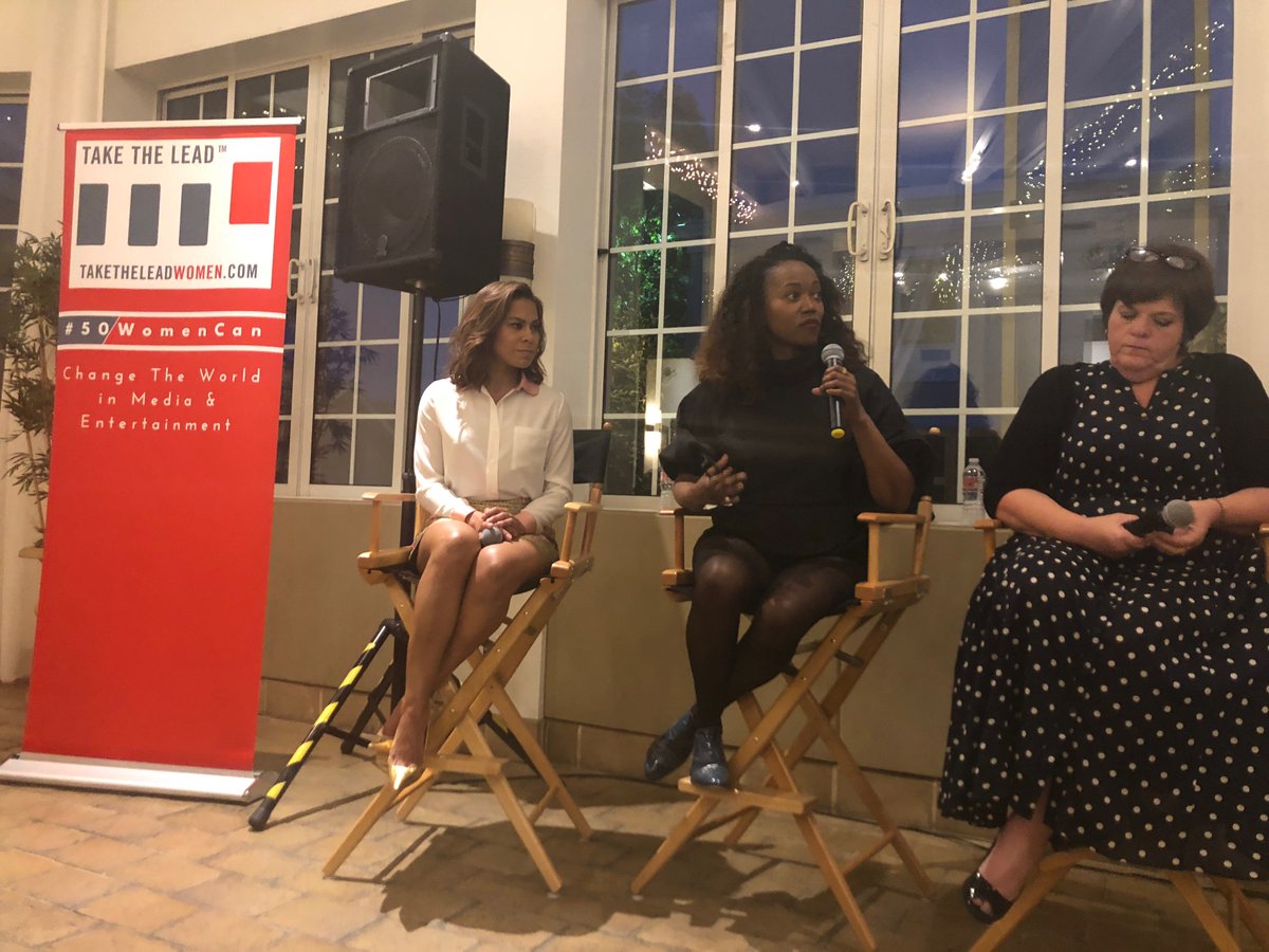 "44% of people watching television are of color, this is the new majority. I’m looking for people of color who are like minded, whatever they look like, to give them a shot" @EAlexthegreat on her platform ColorFarm #50WomenCan #TakeTheLeadWomen