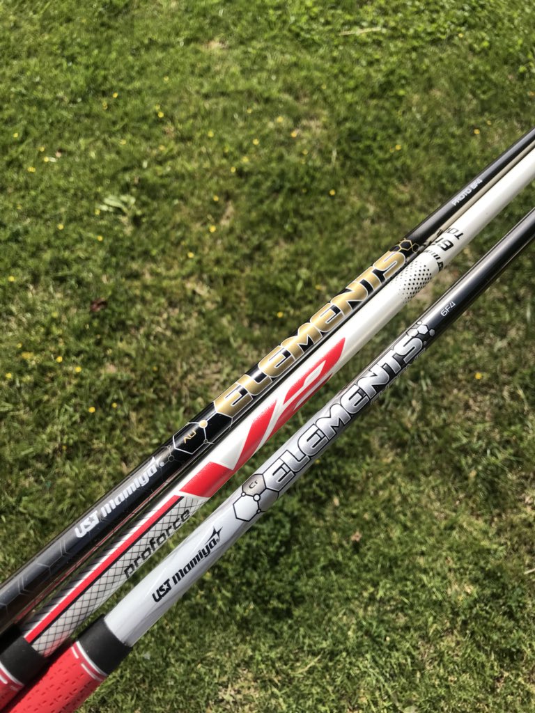 philcastro__'s tweet photo. Just a few @USTMamiya shafts to toss into my @SrixonGolf #Z565 Driver...😏😏😏
...
Shoutout to @RRumble11 for these beauties and to Jason at @clubchampgolf for getting them into playing shape!
...
#USTMamiya #Elements #Gold #Chrome #ProForce #V2Tour https://t.co/4qqpk60hK6