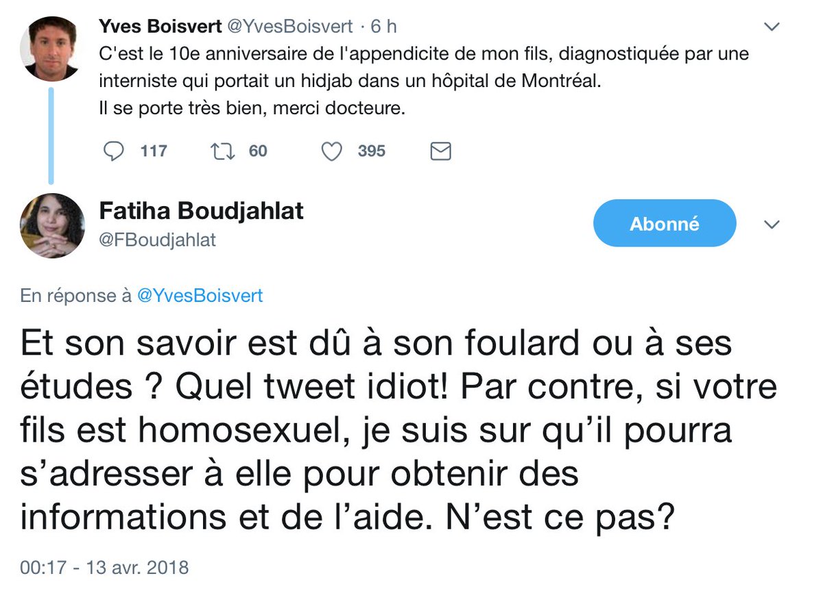 Francine on Twitter "Son fils est homosexuel? Une blague que je pourrai démentir ds une couple