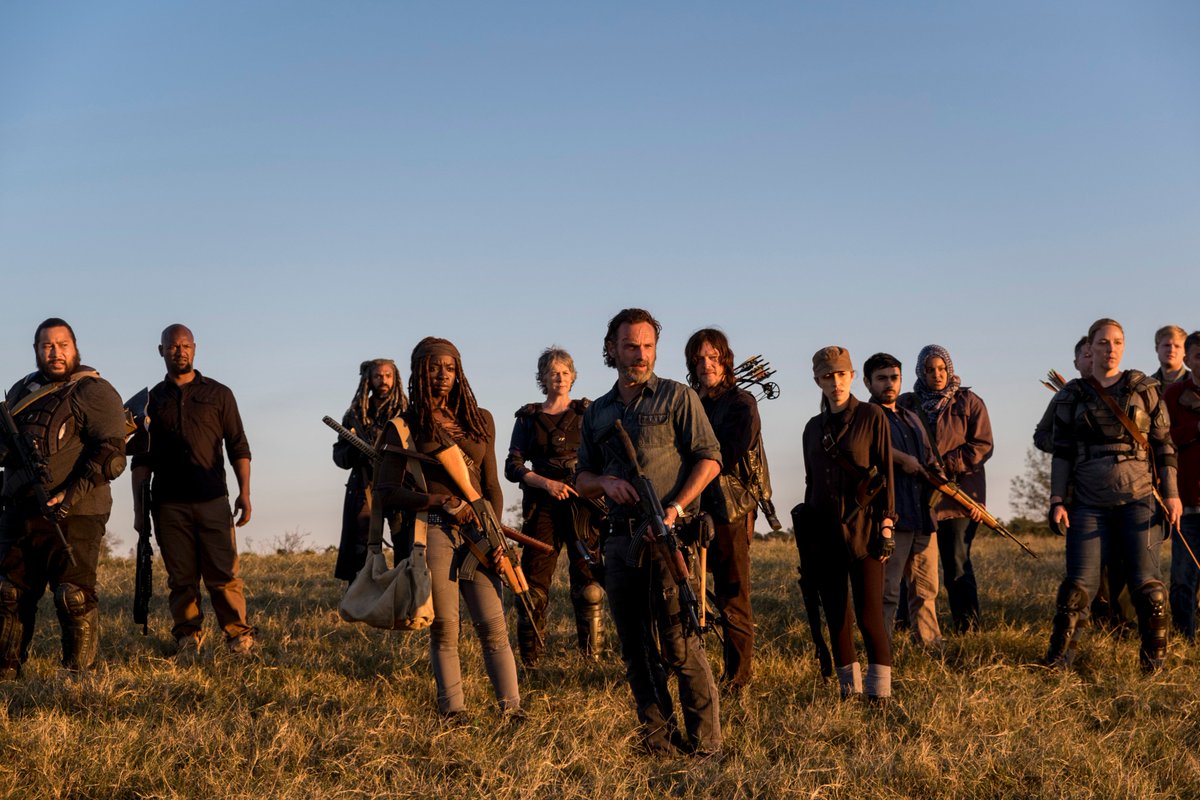 TheWalkingDead's tweet photo. Sunday's #WalkingDead Season Finale will apparently be a conclusion to the past eight seasons while Season 9 will be like "a new show"

Details (via @TheWrap): https://t.co/g19thA2vCA https://t.co/lgk4bfWBCy