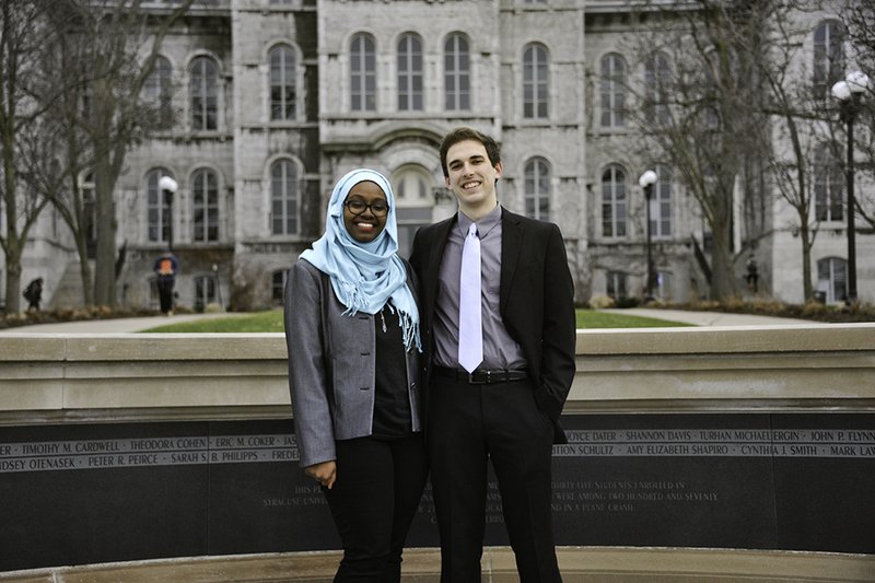 Ghufran Salih and Kyle Rosenblum have been elected president and vice president of Student Association’s 62nd legislative session: bit.ly/2HAiZg8