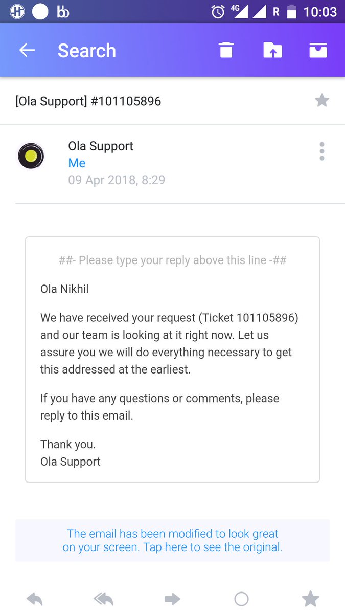 nickgupt's tweet photo. @ola_supports @Olacabs Are you guys dumb? Or don't you read what the customer says? I specially mentioned, it's the complaint num. Look at the screenshot.. https://t.co/GRgBy1zNYU