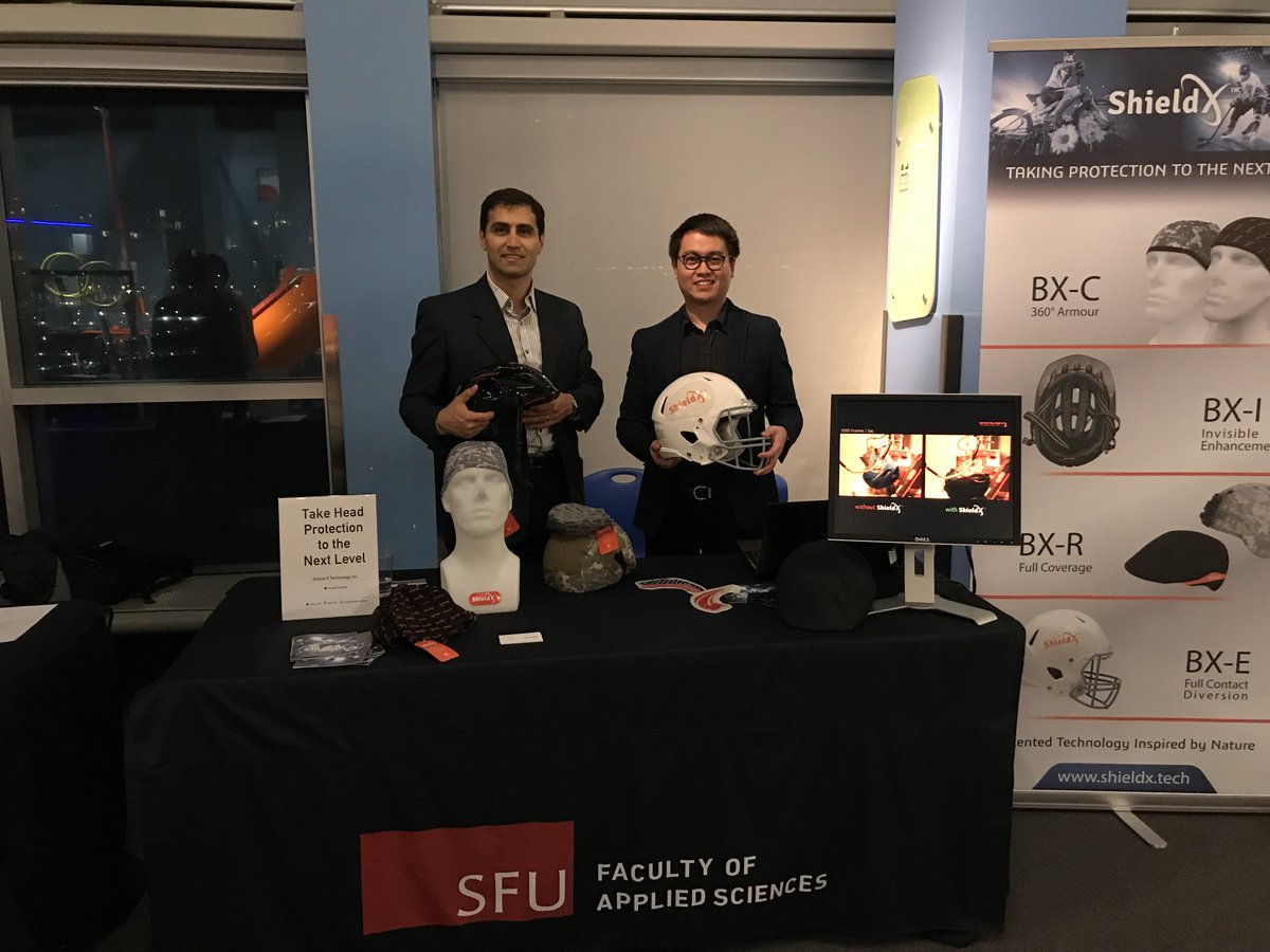 ShieldXTechInc's tweet photo. ShieldX showcasing at #SWCCan2018 !!! #helmet #technology #headprotection https://t.co/RSXkVprclB