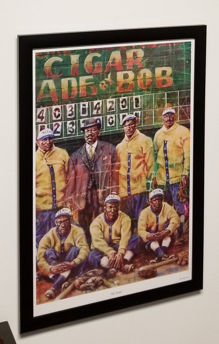 Dolphan_Bill's tweet image. I celebrate the Negro Leagues in my office of the building I own, that in the 1950s was a doctor's office with "white" and "colored" waiting rooms.