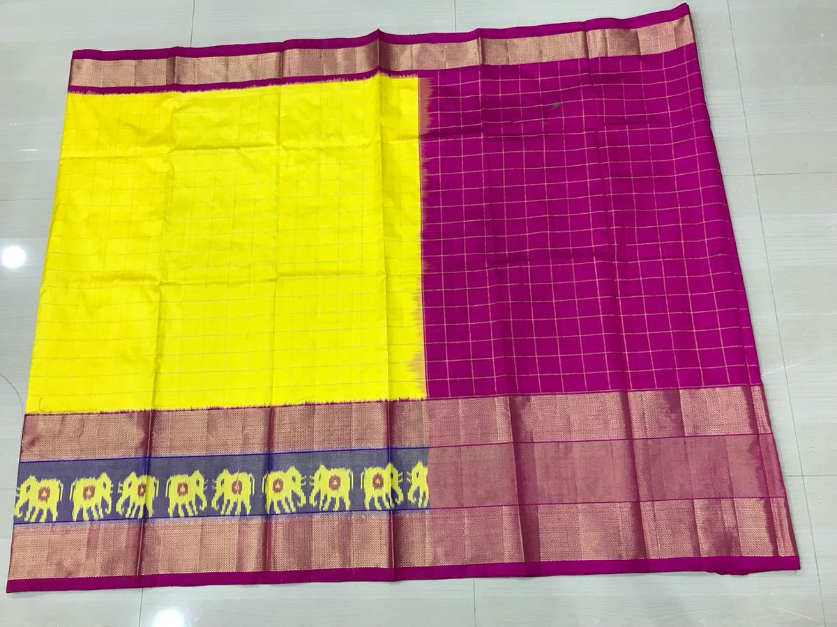 pochampally ikkat long frocks