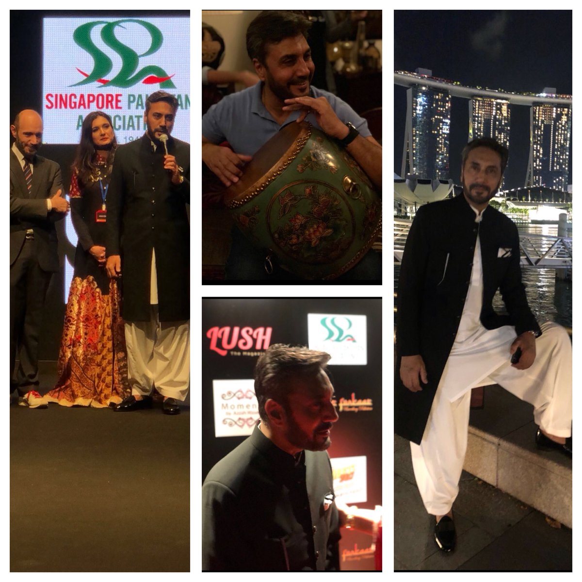 adnanactor's tweet photo. It’s a matter of immense pride, and pleasure, representing my nation at foreign events as an ambassador. Pakistani festivals such as the recent Fun Aur Funkaar organized by Azzah Waseem, which is being held in Singapore. 
#adnansiddiqui  #funaurfunkaar #azzahwaseem #faizanhaqqee https://t.co/jAnbJO6hav