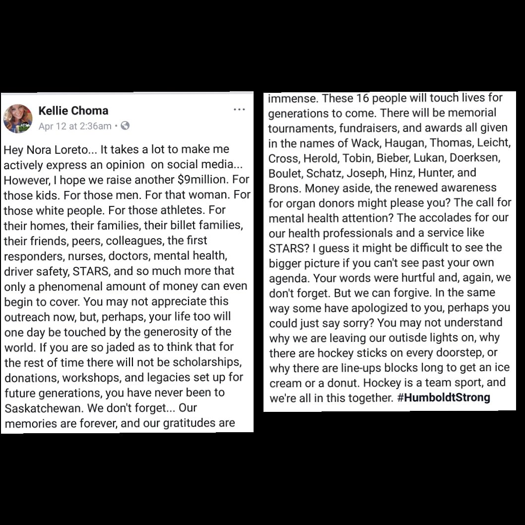 AsheyFulton's tweet photo. #humboltstrong #canadiansstandtogether #saskatchewanproud #westandtogether
@NoLore https://t.co/WKmAxIq4f5