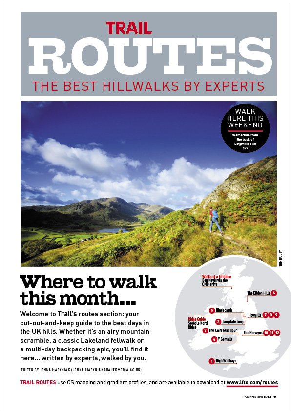 TrailMagazine's tweet photo. Need some inspiration for the best hill walks you can do this weekend? 🤔 Pick up a copy of @TrailMagazine and you'll find 14 ready-made, expert-written routes for the Lakes, north Wales, Scots Borders, Dartmoor, Ben Nevis, and more! 🏔️ #EverestAnywhere https://t.co/vJHfYWp0P7