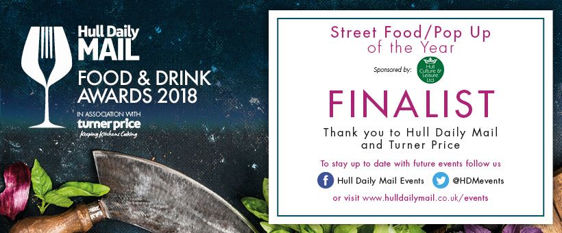Last year, we joined forces with @CaseTraining to open a pop-up #restaurant run by 18 trainees with #learningdifficulties, and our very own @colinmcgurran. 

We’re very excited to announce that this pop-up is a finalist for the @hulldailymail Pop-Up of the Year Award!