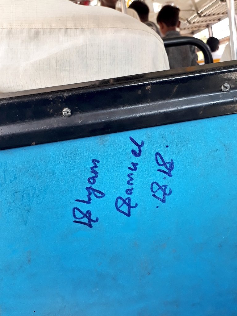udayparnapalli's tweet image. When I'm travelling in bus i saw every seat written unnecessary writing. Why this people are doing this nonsense. And #pamplets also sticking in whole bus. Take it serious #We2TeachOurFutureGenerationHow2Live #SoDontRepeatThisNonsense #JustSaying. . .

m.facebook.com/story.php?stor…