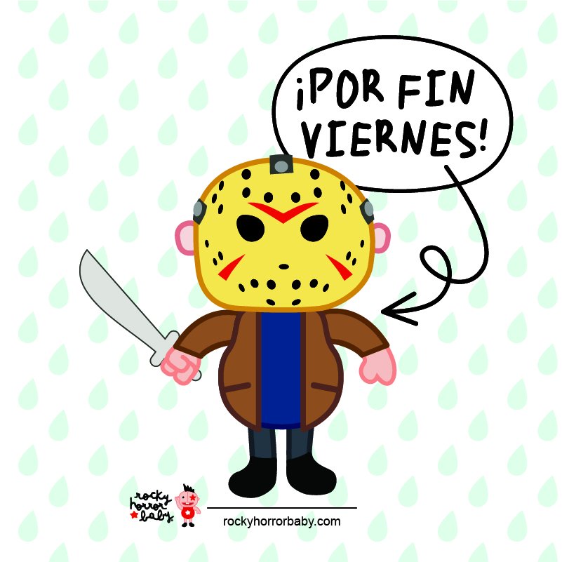 rockyhorrorbaby's tweet photo. #viernes13 #friday13th #jasonVoorhees #porfinviernes #rockyhorrorbaby
https://t.co/8GG1whdef6 https://t.co/JRLaLvsxfw