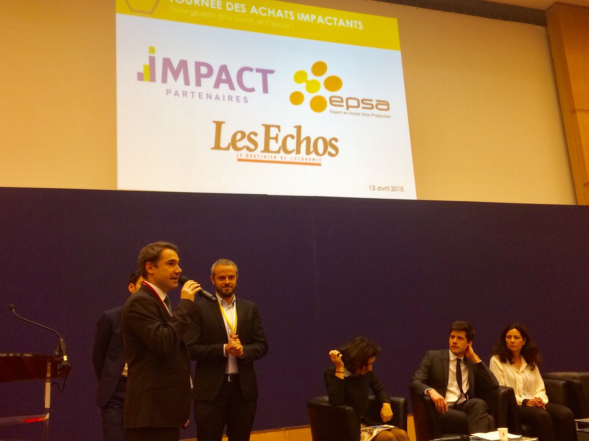 MadjidAGAG's tweet photo. À Bercy ce matin ,beaucoup d’entreprises en connexion avec des acheteurs responsables à l’occasion du lancement d’une nouvelle « tournée des achats impactants ».Bravo à @impactpartenair et @EPSA_GROUPE de cette belle initiative 👍à laquelle @BNPParibas est fière de contribuer https://t.co/vgF82ge6FI