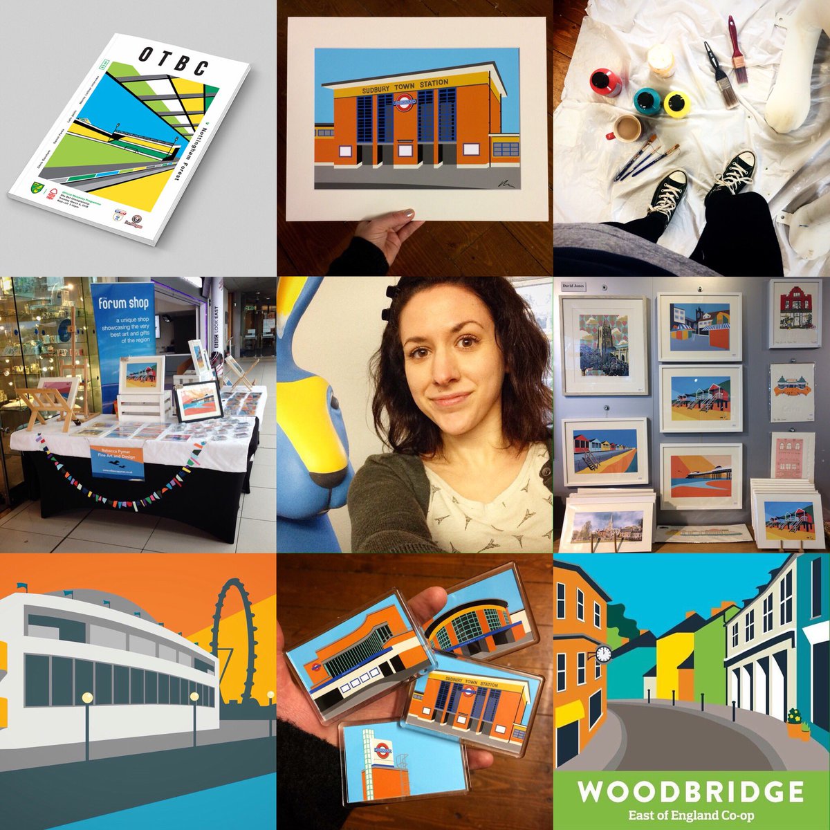 #Artvartist I’m a painter and illustrator producing bright depictions of architectural scenes! Always on the lookout for new and exciting collaborations and commissions <a href="/NorwichCityFC/">Norwich City FC</a> <a href="/patternsofplay/">Patterns of Play</a> <a href="/EoECoop/">East of England Coop</a> @GoGoHares2018 <a href="/Futurist_Hare/">GoGoFuturist_Hare</a> @JarroldsNorwich to mention a few!
