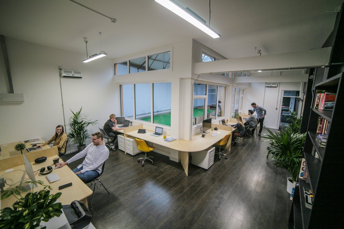 Foundry_17's tweet photo. Rent a desk! Take a look at the brand spanking new shared workspace in Exeter. Secure your spot here: https://t.co/Uy9qOeL9id https://t.co/rqvF6zrTeD