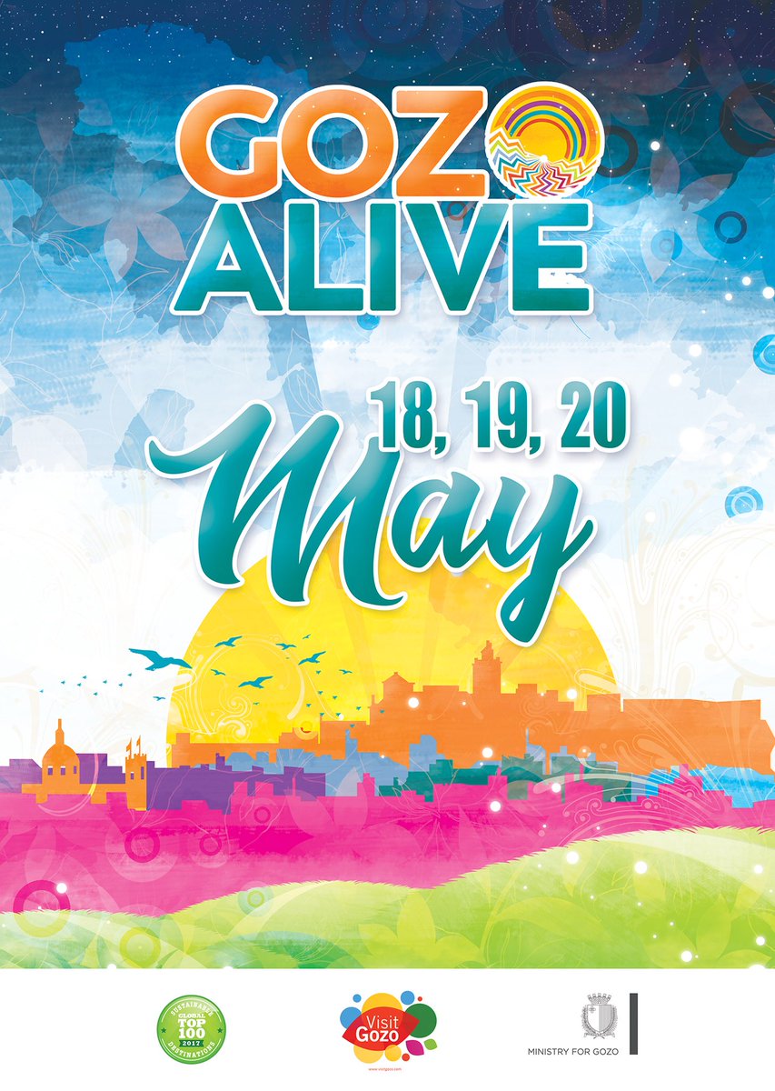 justynecaruana's tweet photo. #gozoalive. The place to be 18, 19 & 20 May to see Gozo as never seen before! Do not miss. https://t.co/PGMt4byhP7