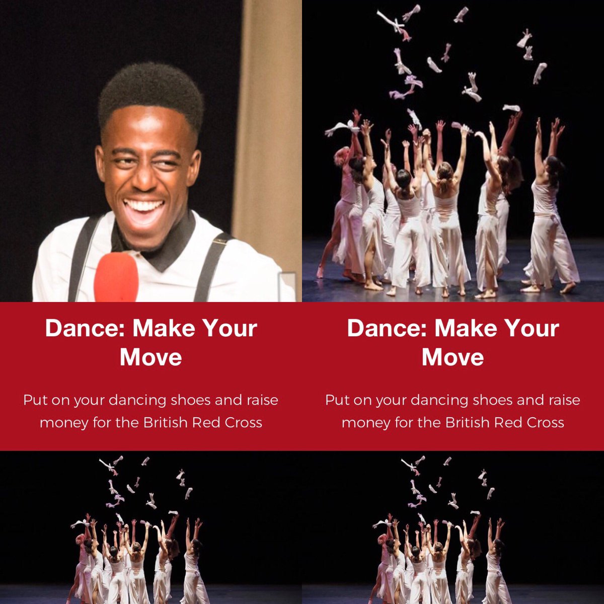 GeorgeSesay's tweet photo. I happy to say tomorrow I will hosting the Surrey heats for The British Red Cross Dance: Make Your Move competition 
#GetYourDancingShoesOn #DanceMakeYourMove 
#Presenter https://t.co/lZXi5YOGzv