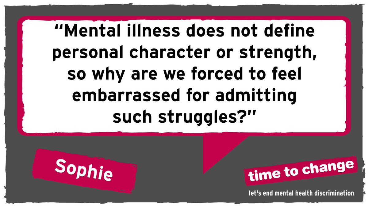 TimetoChange's tweet image. "The stigma surrounding mental health has to stop." bit.ly/2qpmXkq