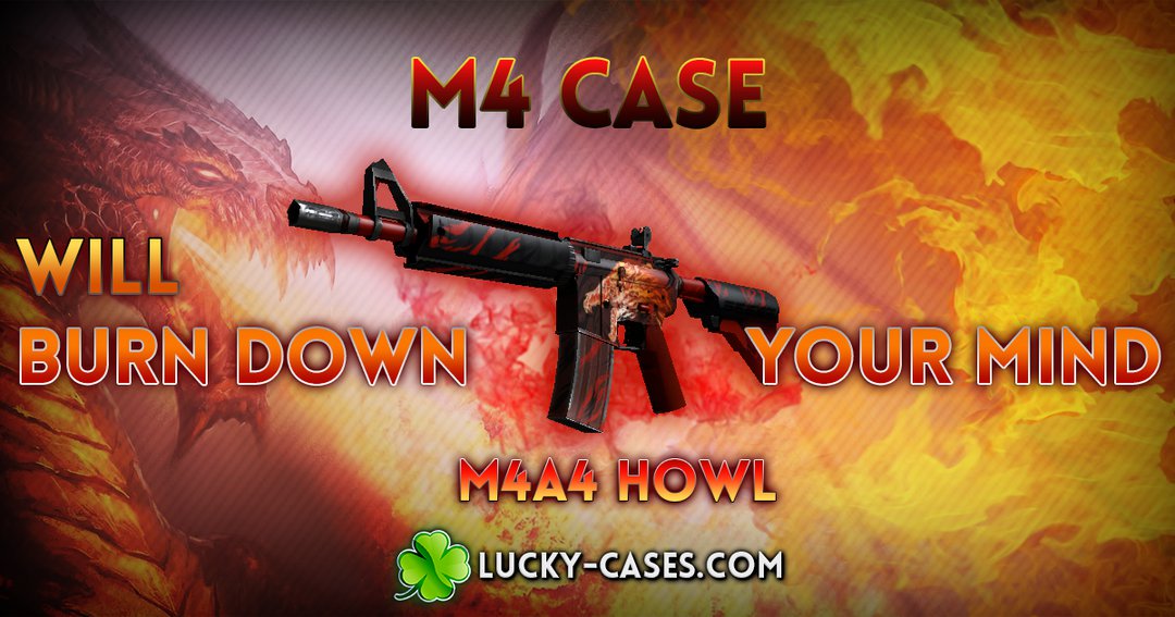 LuckyCases_Part's tweet photo. ✅Admit the fact that U want to hook the🔥 M4a4 Howl 🔥
☄ https://t.co/GKnO1SR49T ☄
💥 Go ahead and try your luck 🍀
#csgo #freecsgo #luck #m4a4 #luckycases #freeskins https://t.co/dHQNp5vcv3