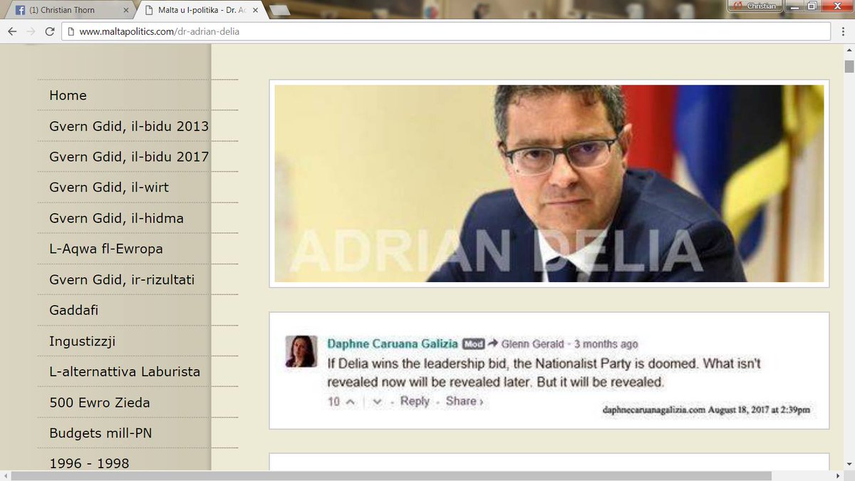 thorny_thorn's tweet photo. @rosette_thake @repubblica Haha ..... you are #Bananas describing @adriandeliapn 's #BiccaBlogger as some godsent when all she did was post in a #hateblog and we all know who she targeted before being blown up ! Where is her lap top? @LovinMalta @PL_Malta @guardian @dcgblog @TelevisionMalta @josefcaruana https://t.co/8ohEJX4ej5