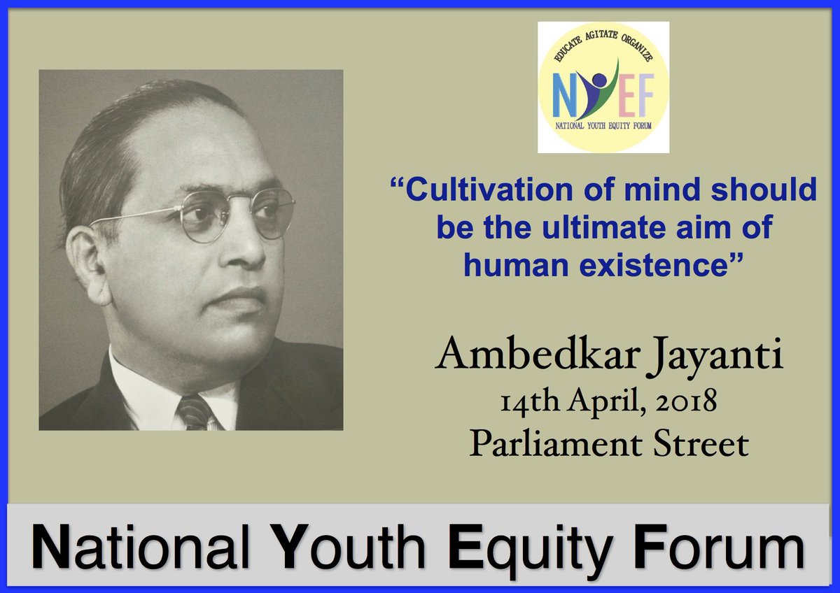 Come and Join the Celebration with Ambedkarite Youth and Children Youth Collective Youth Ki Awaaz Dalit Camera: Through Un-Touchable Eyes National Campaign on Dalit Human Rights (NCDHR) UNV India BASF- Bihar Ambedkar Students' Forum