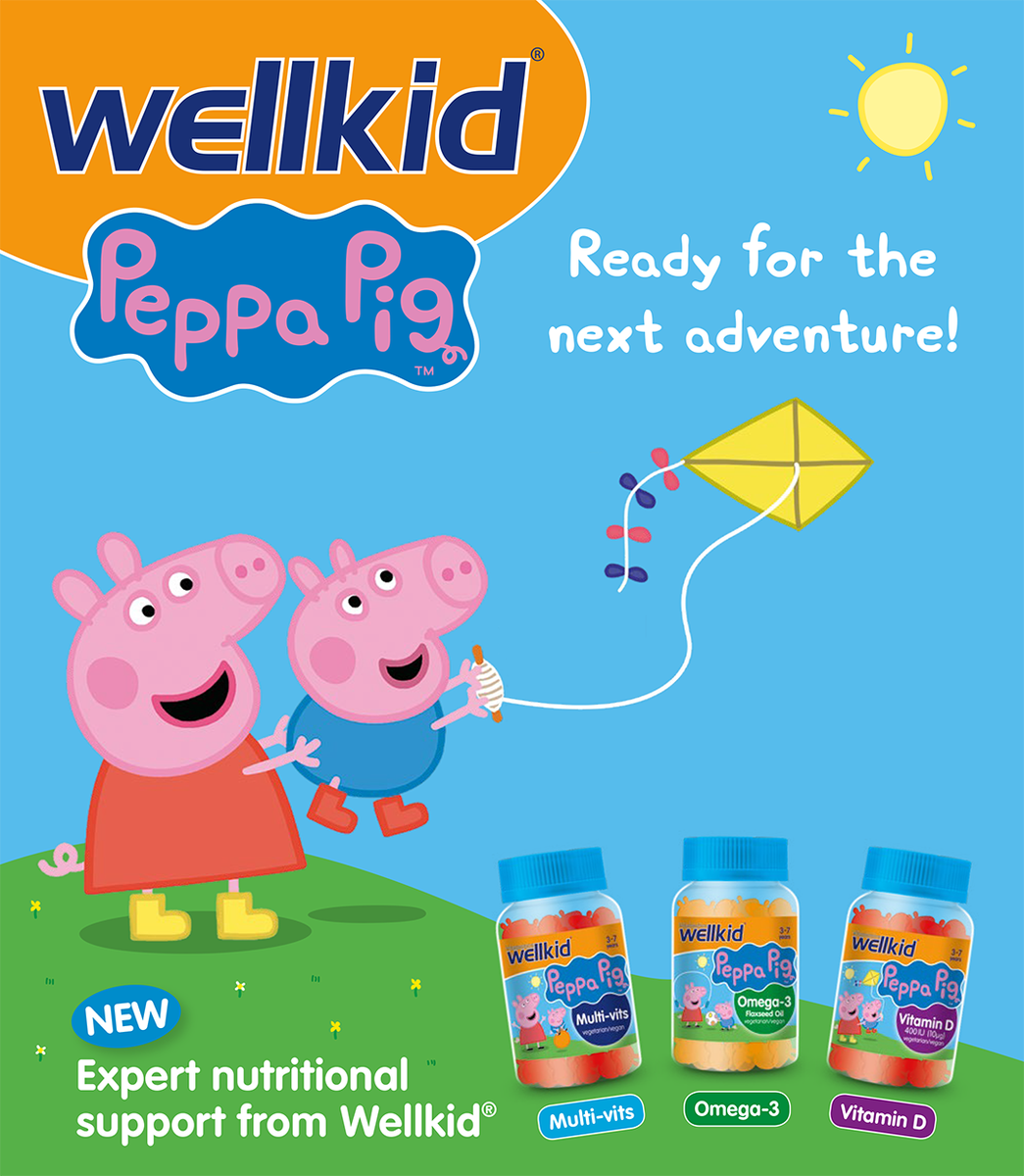 Vitabiotics We Re Ready For The Next Adventure With Our New Lovely And Yummy Wellkid Peppa Pig Vitamins For Children Aged Between 3 7 Years Coming Soon Wellkidpeppapig Wellkid Vitabiotics