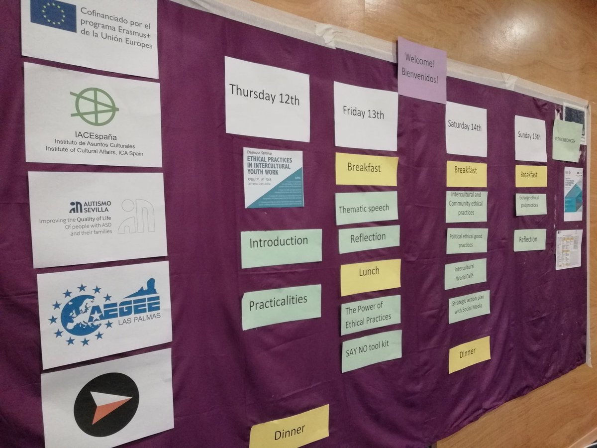 RocaJuanjo's tweet photo. Inaugurado el encuentro #EthicsWorksE+ en Las Palmas de Gran Canaria https://t.co/DvF3DPT4z7