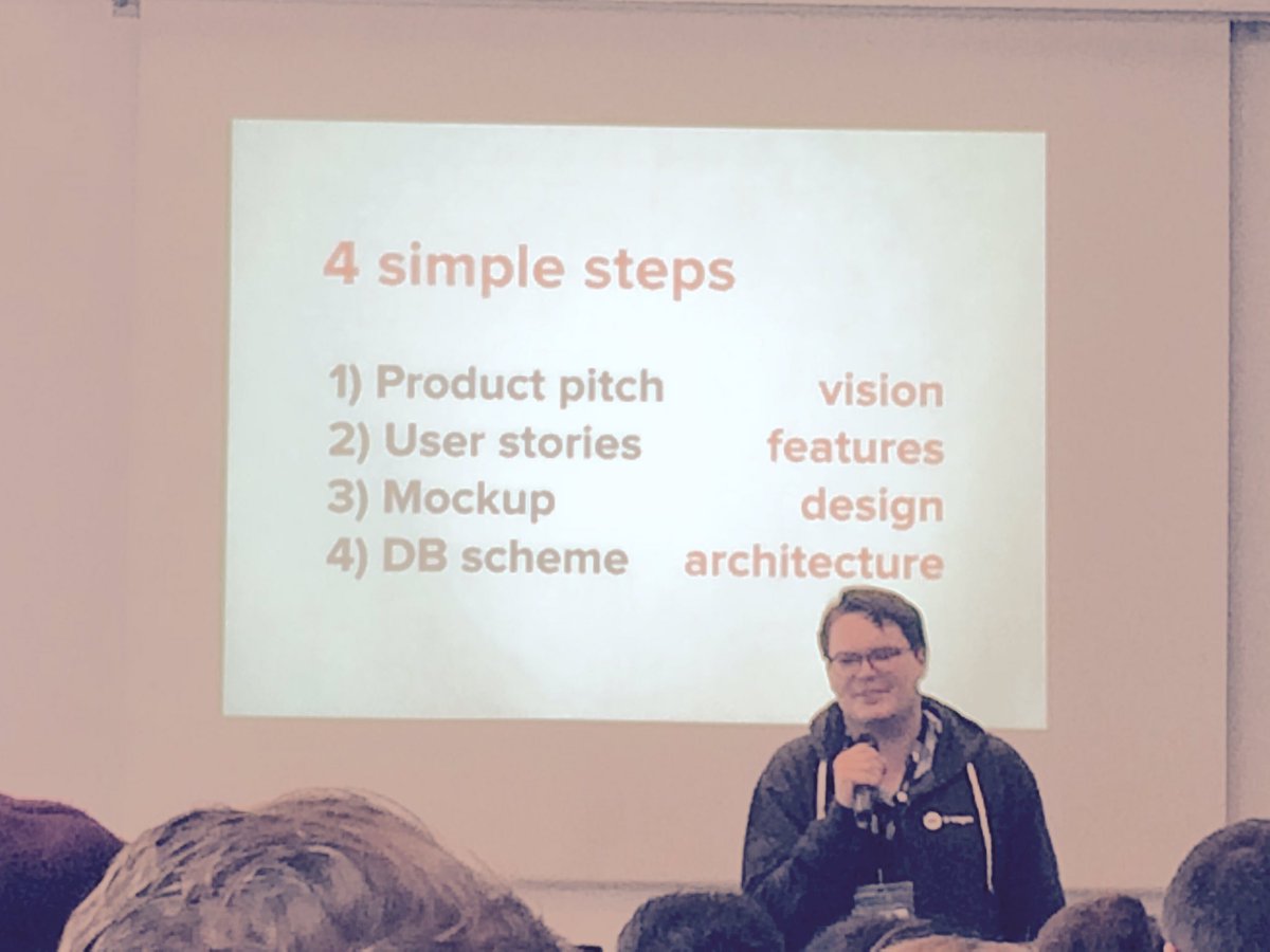 leupoki's tweet photo. Prototyping is sooooooo easy, only 4 simple steps  @PhilippvH a/ #SCB18 @LeWagonBerlin https://t.co/JNzw2v4Iob